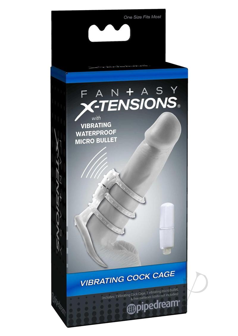 Fx Vibrating Cock Cage Clear